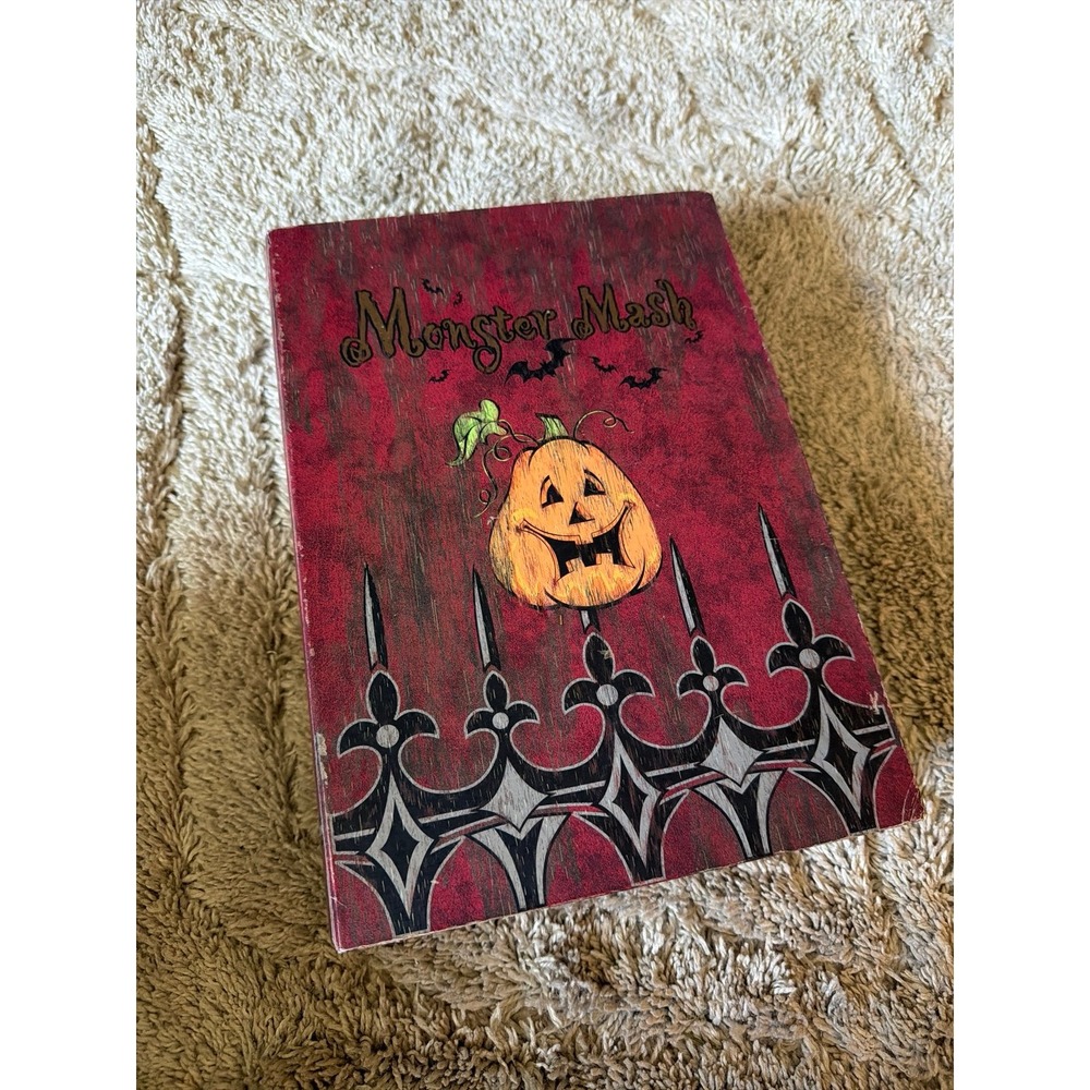 Vintage Halloween Musical Monster Mash Book